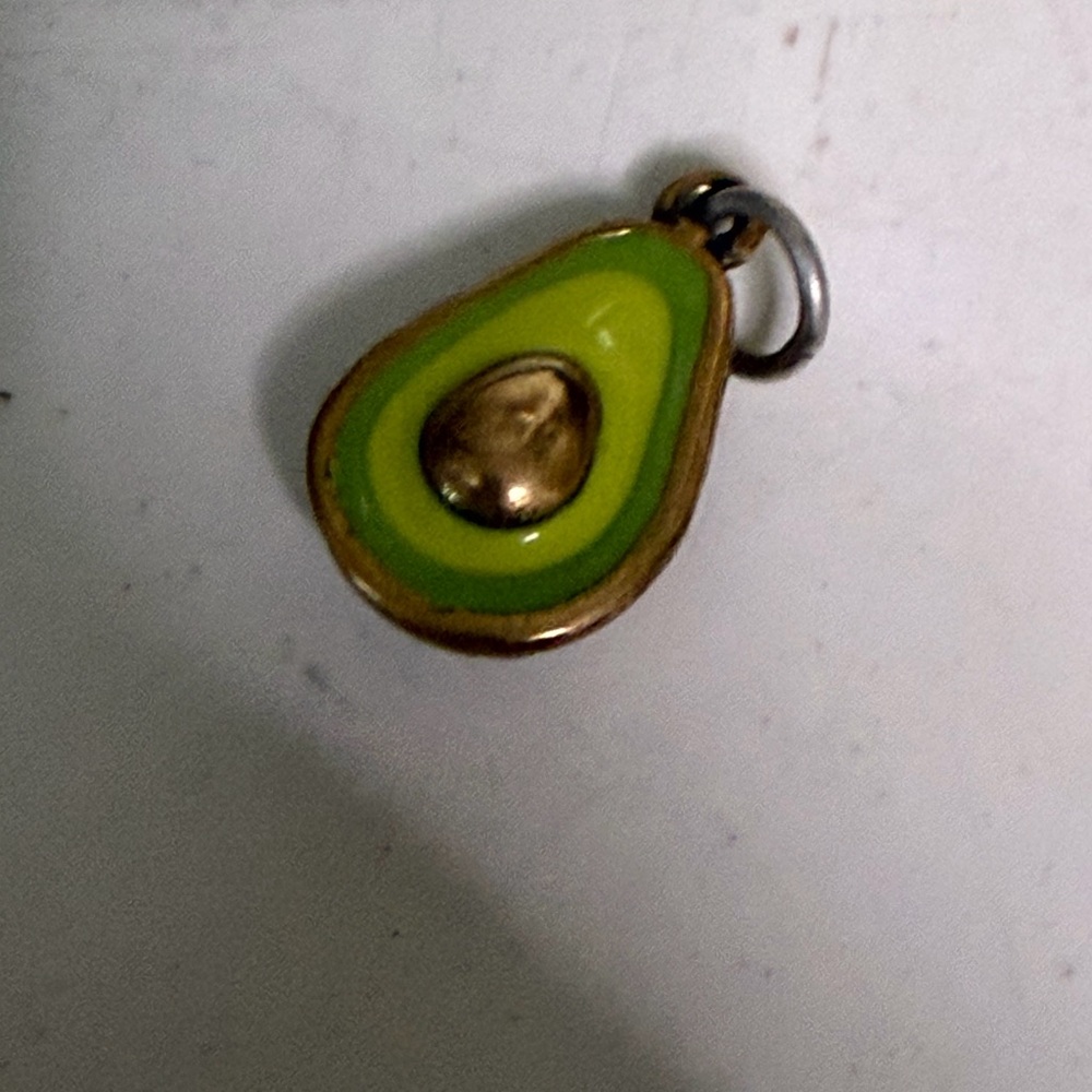 James Avery Enamel Avocado Charm